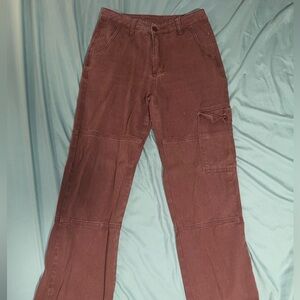 Women’s Brown Cargo Pants